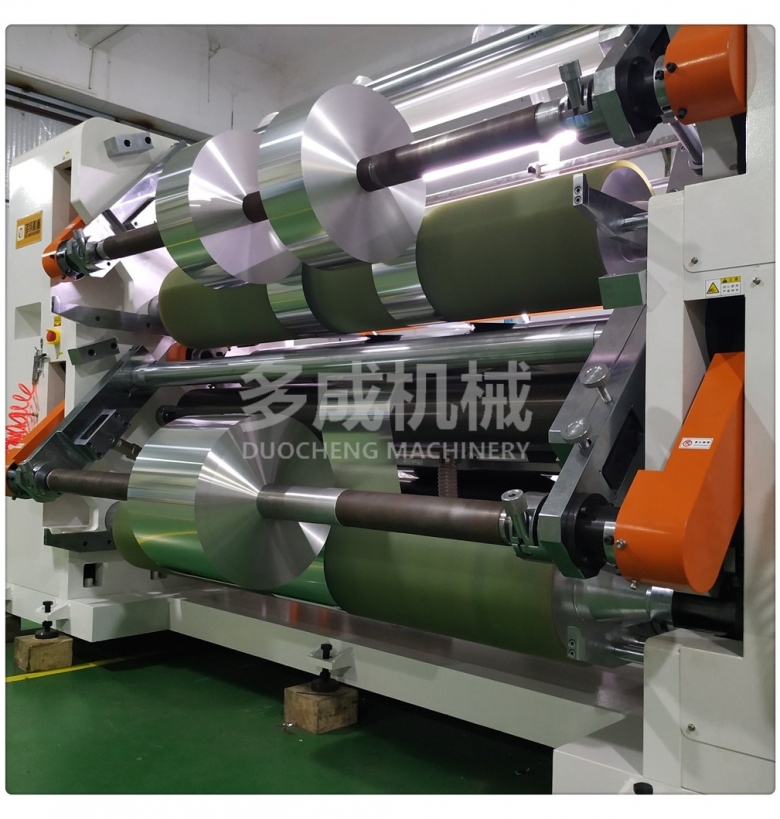 DC-SLM-1850微電腦控制立式鋁箔分切機、銅箔分切機、分剪機、裁切機、分條機