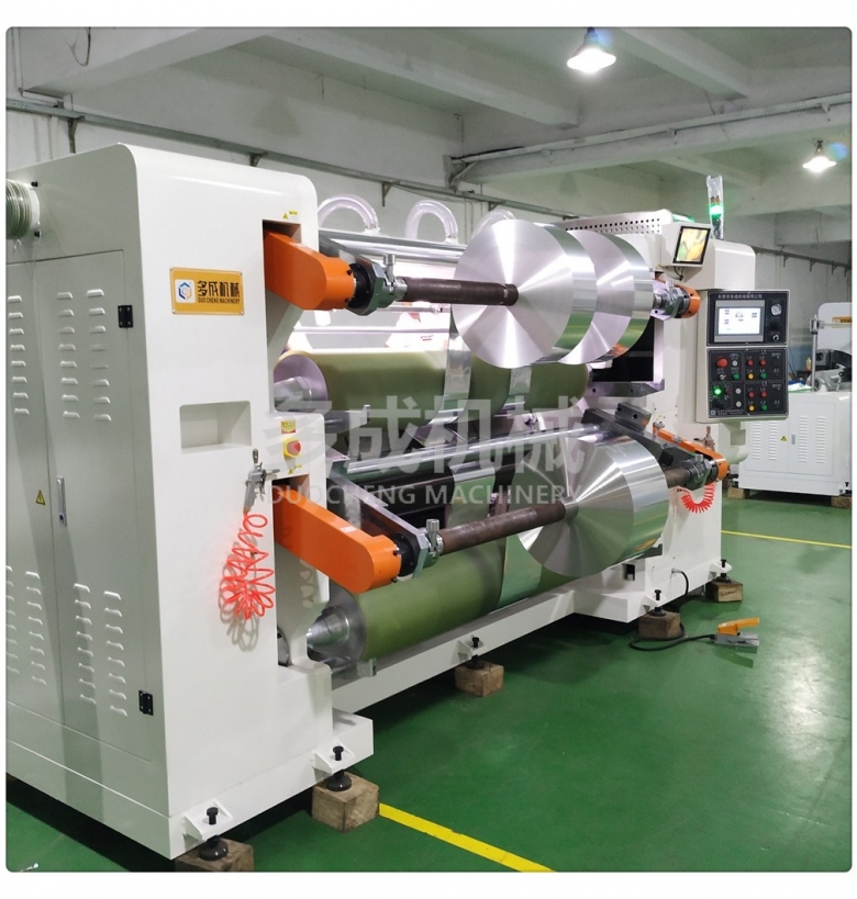 DC-SLM-1850微電腦控制立式鋁箔分切機、銅箔分切機、分剪機、裁切機、分條機