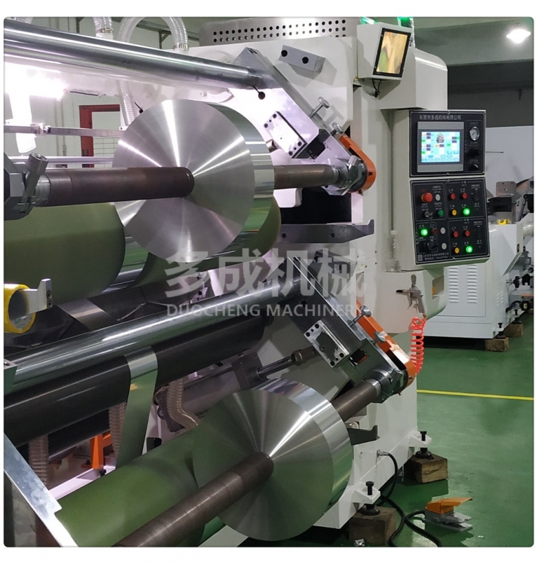 DC-SLM-1850微電腦控制立式鋁箔分切機、銅箔分切機、分剪機、裁切機、分條機