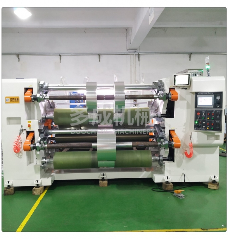 DC-SLM-1850微電腦控制立式鋁箔分切機、銅箔分切機、分剪機、裁切機、分條機